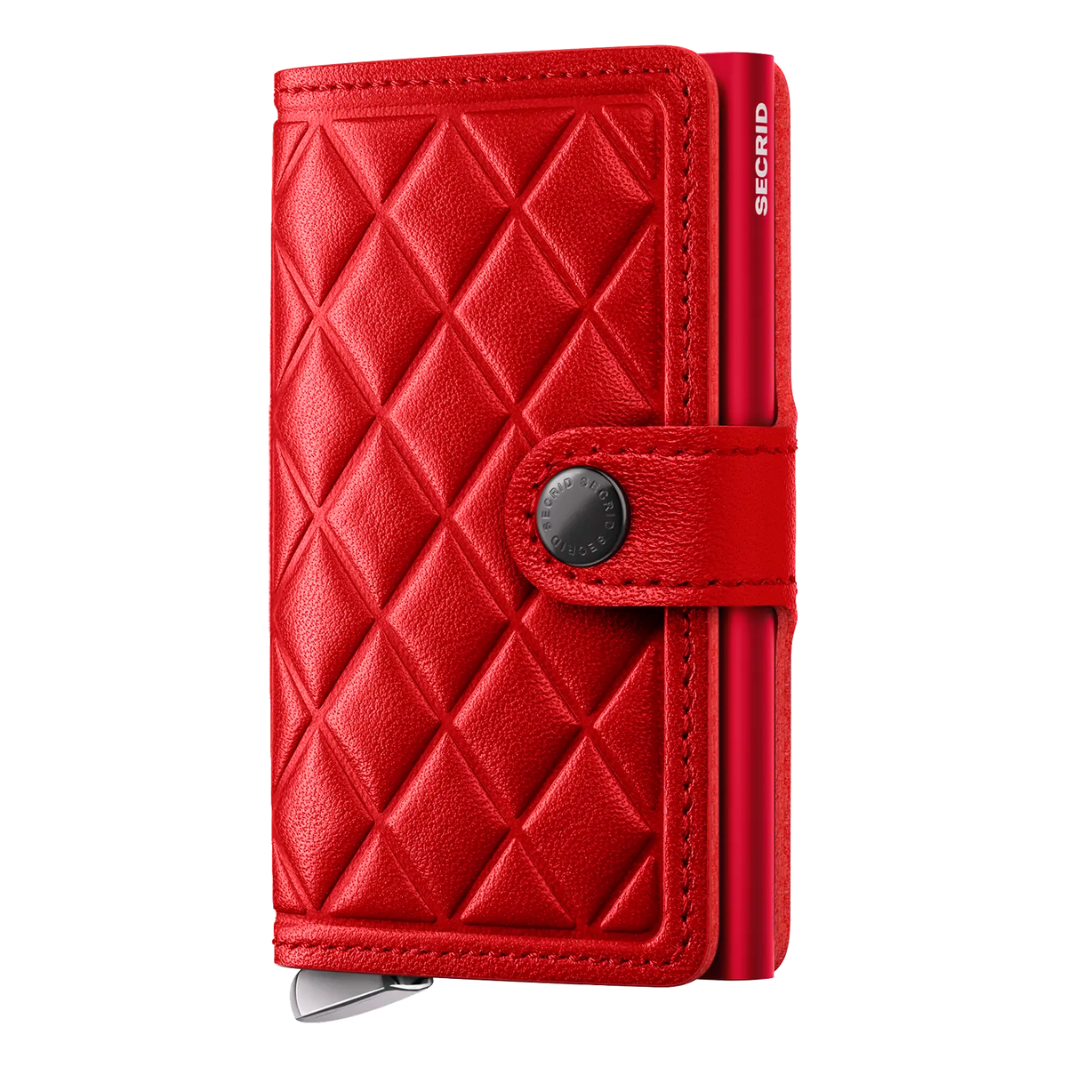Secrid Premium Kollektion Miniwallet Emboss Diamond 10 cm - Red