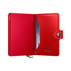 Secrid Premium Kollektion Miniwallet Emboss Diamond 10 cm - Red