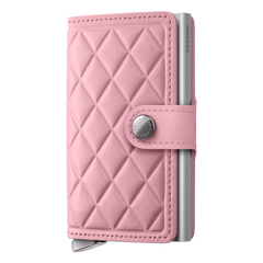 Secrid Premium Kollektion Miniwallet Emboss Diamond 10 cm - Rose