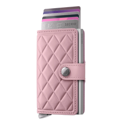 Secrid Premium Kollektion Miniwallet Emboss Diamond 10 cm - Rose