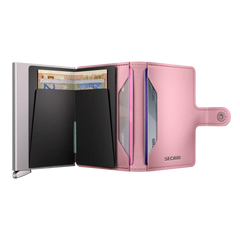Secrid Premium Kollektion Miniwallet Emboss Diamond 10 cm - Rose