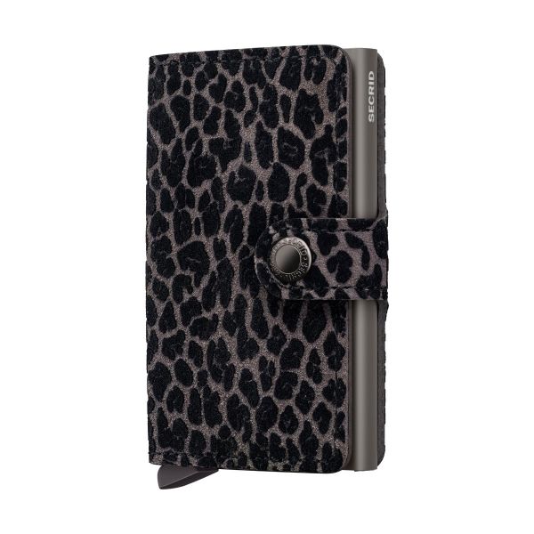 Frontansicht Secrid Wallets Miniwallet Leo 10 cm - Grey