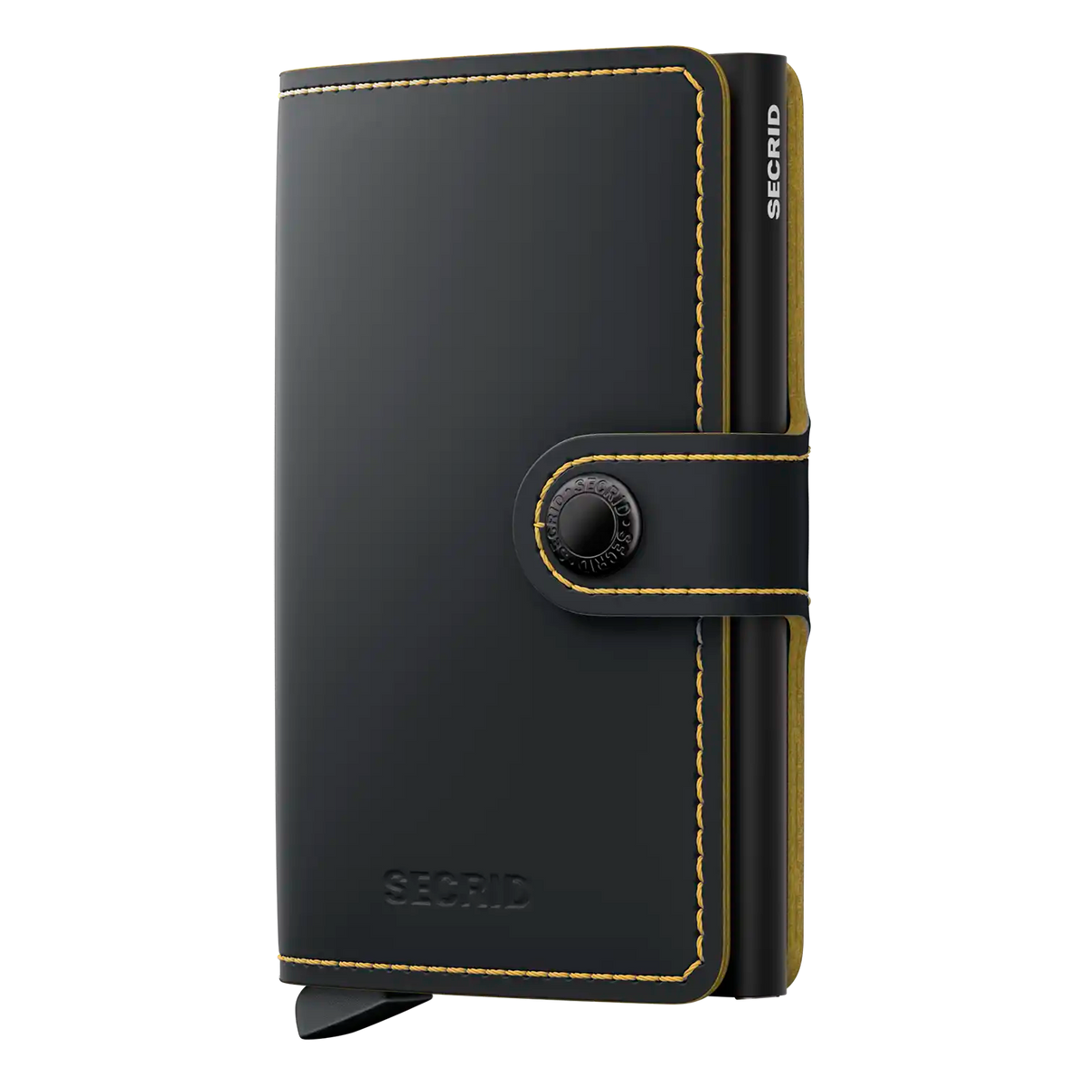 Secrid Wallets Miniwallet Matte 10 cm - Black-Ochre