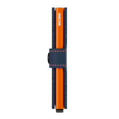 Secrid Wallets Miniwallet Matte 10 cm - nightblue-orange