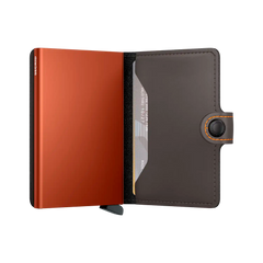 Secrid Wallets Miniwallet Matte 10 cm - Truffle-Orange
