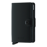 Frontansicht Secrid Wallets Miniwallet Matte 10 cm - black