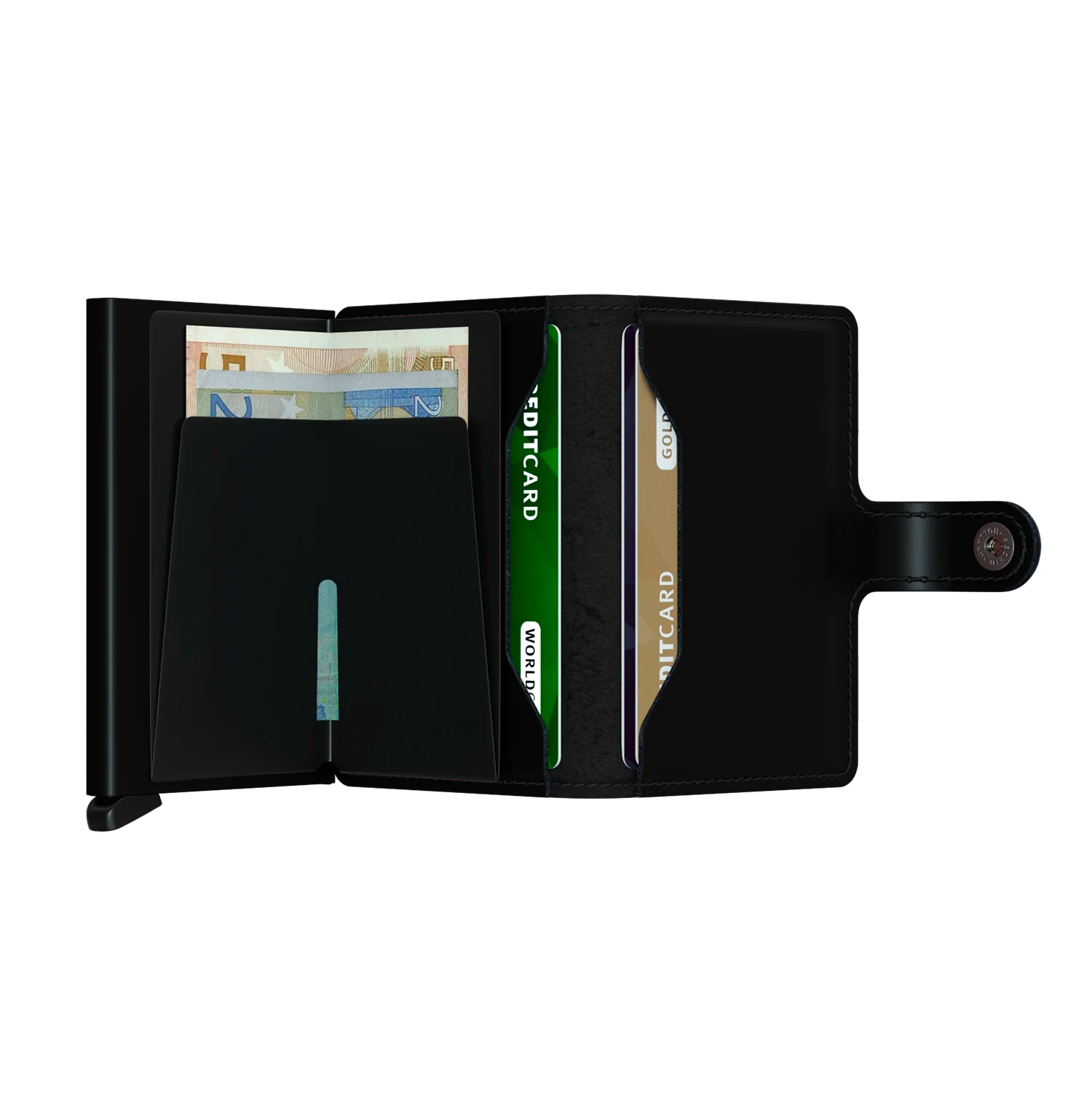 Innenansicht Secrid Miniwallet Matte in black