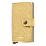 Secrid Wallets Miniwallet Pebble 10 cm - Butter Yellow