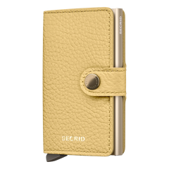 Secrid Wallets Miniwallet Pebble 10 cm - Butter Yellow