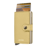 Secrid Wallets Miniwallet Pebble 10 cm - Butter Yellow