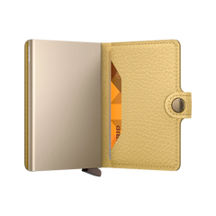Secrid Wallets Miniwallet Pebble 10 cm - Butter Yellow