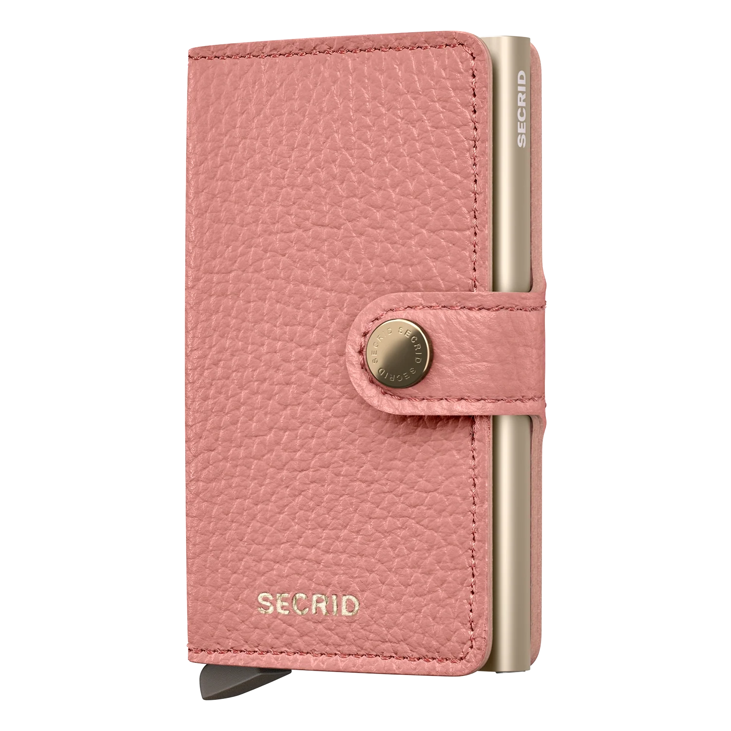 Frontansicht Secrid Wallets Miniwallet Pebble 10 cm - Rose