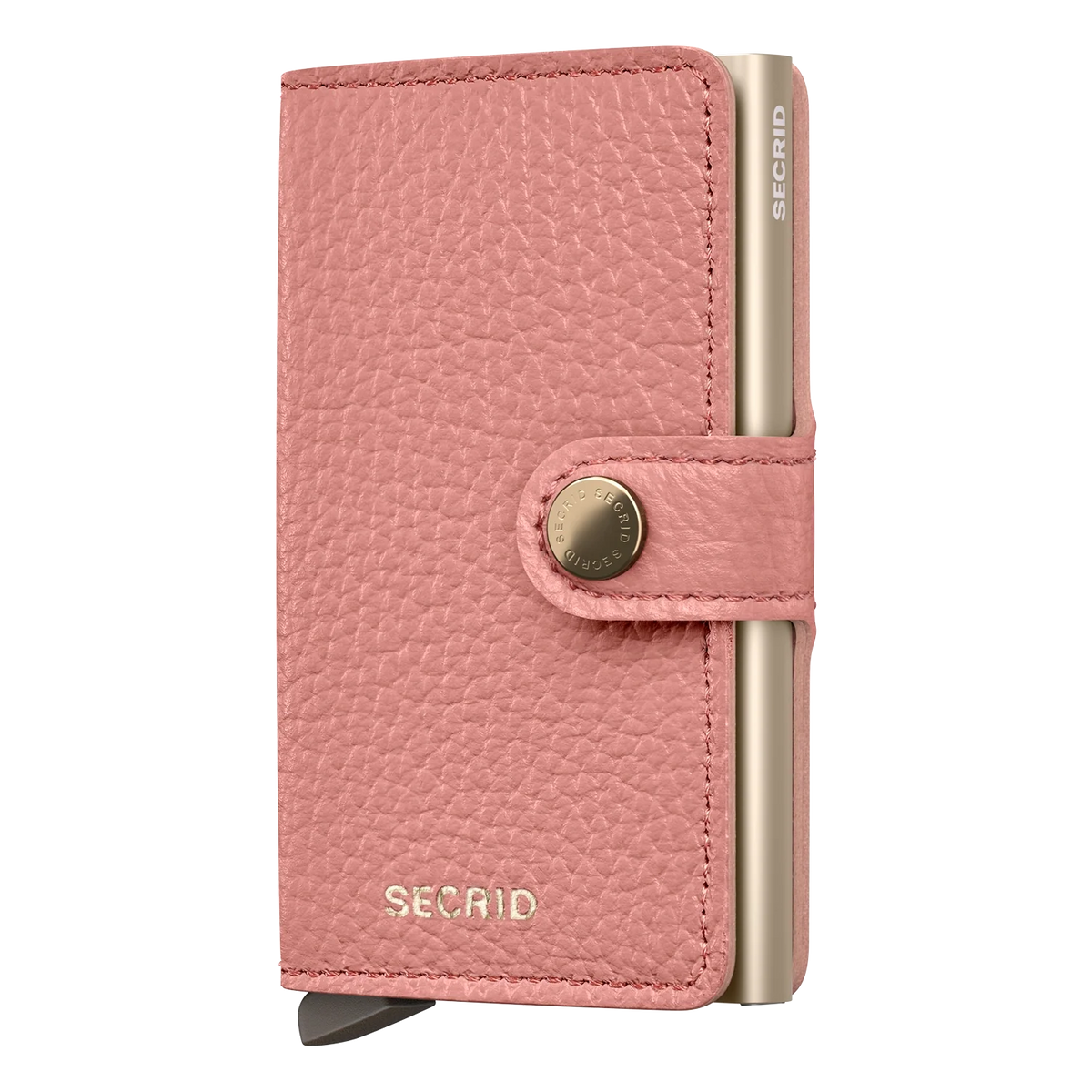 Frontansicht Secrid Wallets Miniwallet Pebble 10 cm - Rose