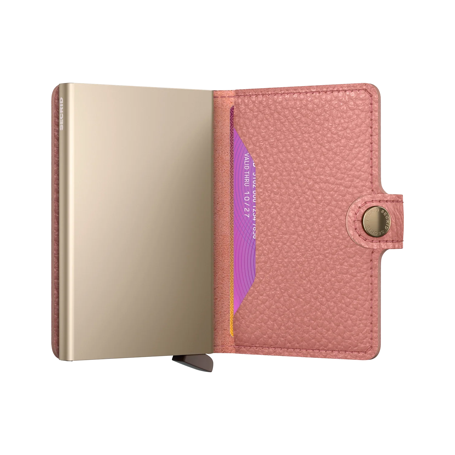 Innenansicht Secrid Wallets Miniwallet Pebble in Rose
