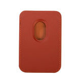 Rückansicht Tag-It Magnet Safe Wallet kompatibel mit Apple MagSafe iPhone 9 cm in Hellbraun