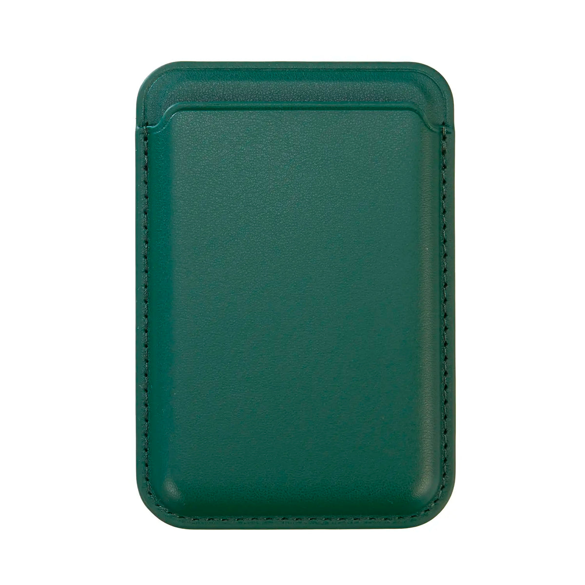 Frontansicht Tag-It Magnet Safe Wallet kompatibel mit Apple MagSafe iPhone 9 cm - Hellgrün