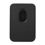 Rückansicht Tag-It Magnet Safe Wallet in Schwarz für iPhones