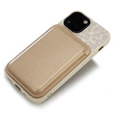 Tag-It Magnet Safe Wallet kompatibel mit Apple MagSafe iPhone 9 cm - gold