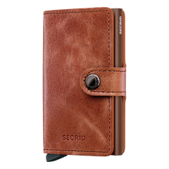 Secrid Wallets Miniwallet Vintage 10 cm - Cognac-Brown