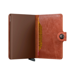 Secrid Wallets Miniwallet Vintage 10 cm - Cognac-Brown