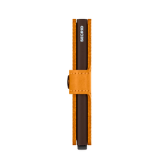 Secrid Wallets Miniwallet Vintage 10 cm - Ochre