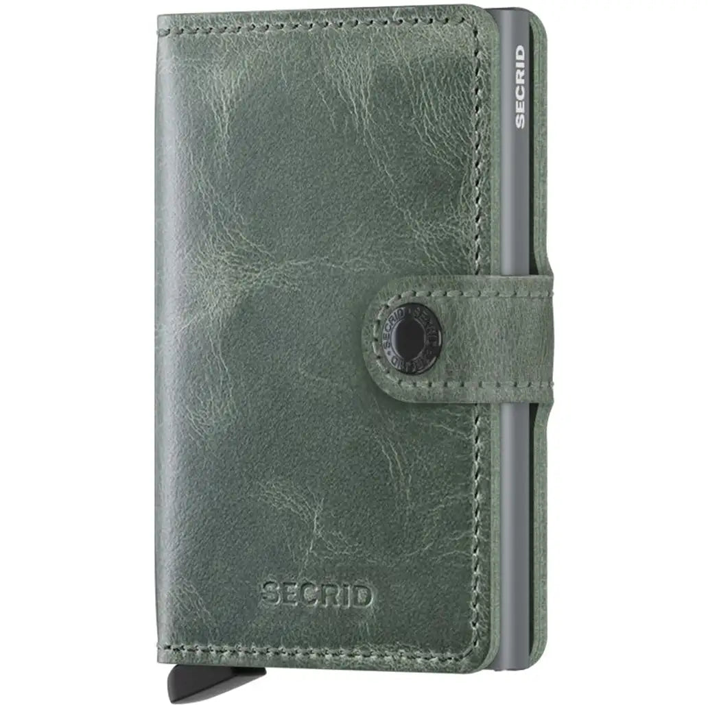 Secrid Wallets Miniwallet Vintage 10 cm - Sage