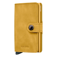 Secrid Wallets Miniwallet Vintage 10 cm - Yellow