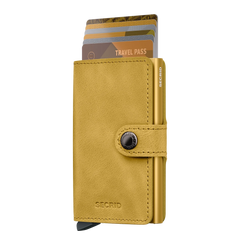 Secrid Wallets Miniwallet Vintage 10 cm - Yellow