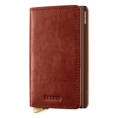 Secrid Premium Kollektion Slimwallet Basco 10 cm - Whiskey