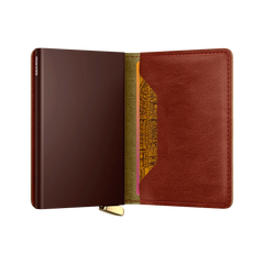 Secrid Premium Kollektion Slimwallet Basco 10 cm - Whiskey