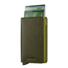 Secrid Wallets Slimwallet Crisple 10 cm - Kelp
