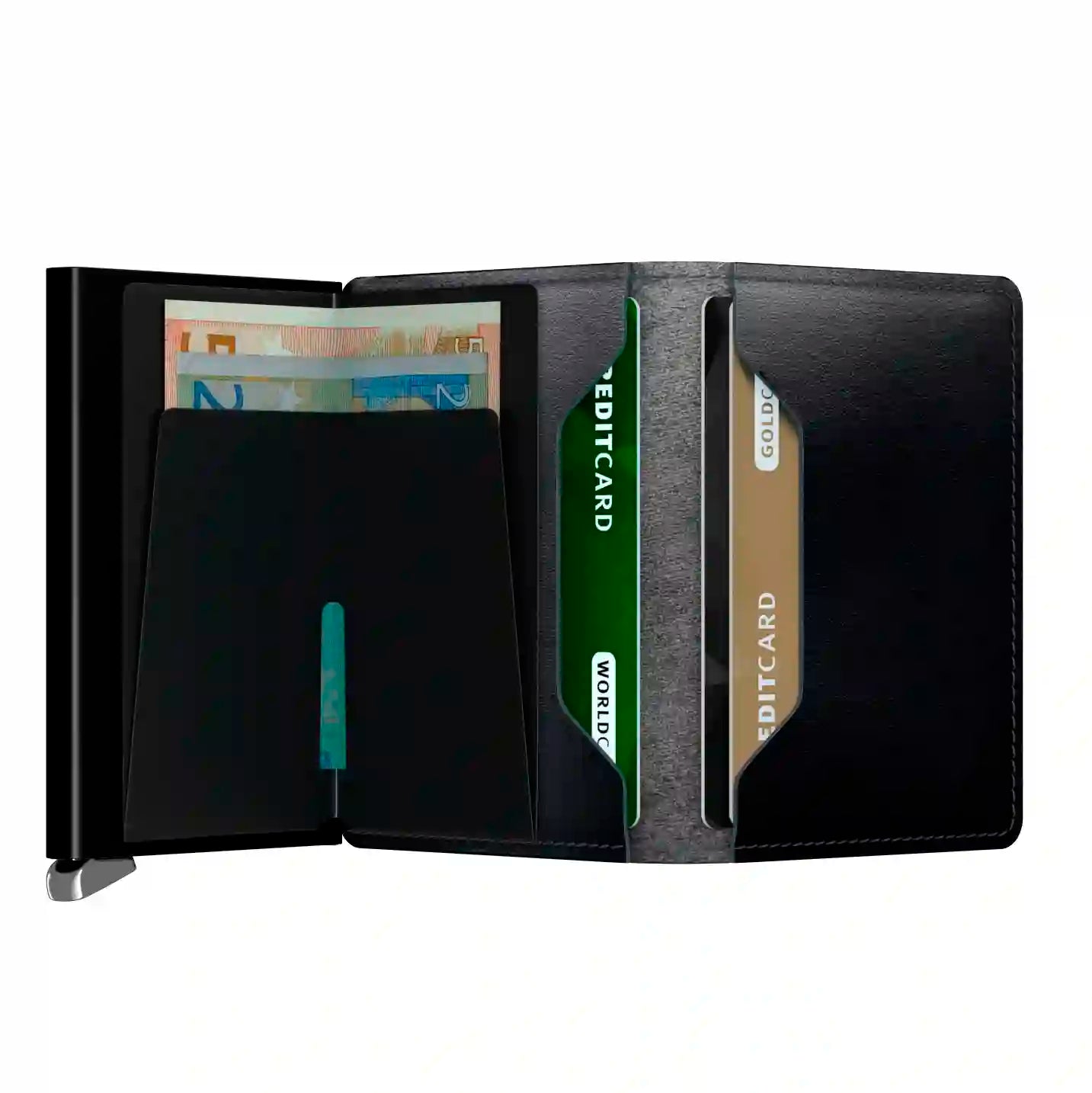 Secrid Premium Kollektion Slimwallet Dusk 10 cm - Dark Brown