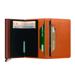 Secrid Premium Kollektion Slimwallet Emboss Lines 10 cm - Black Secrid - koffer - direkt.de
