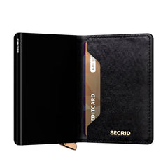 Secrid Premium Kollektion Slimwallet Emboss Diamond 10 cm - Black Secrid - koffer - direkt.de