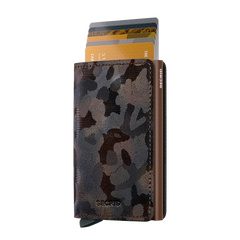 Secrid Wallets Slimwallet Jungle 10 cm - Brown