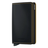 Secrid Wallets Slimwallet Matte 10 cm - Black-Ochre