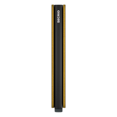 Secrid Wallets Slimwallet Matte 10 cm - Black-Ochre
