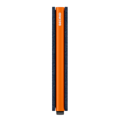 Secrid Wallets Slimwallet Matte 10 cm - nightblue-orange