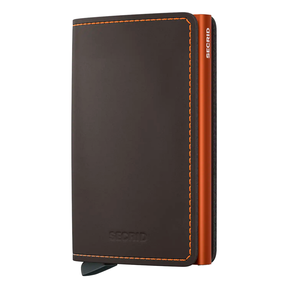 Secrid Wallets Slimwallet Matte 10 cm - Truffle-Orange