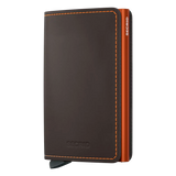 Secrid Wallets Slimwallet Matte 10 cm - Truffle-Orange