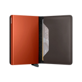 Secrid Wallets Slimwallet Matte 10 cm - Truffle-Orange