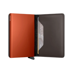 Secrid Wallets Slimwallet Matte 10 cm - Truffle-Orange