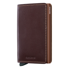 Secrid Wallets Slimwallet Original 10 cm - Chocolate