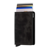 Secrid Wallets Slimwallet Vintage 10 cm - black