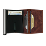 Secrid Wallets Slimwallet Vintage 10 cm - brown