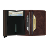 Secrid Wallets Slimwallet Vintage 10 cm - chocolate