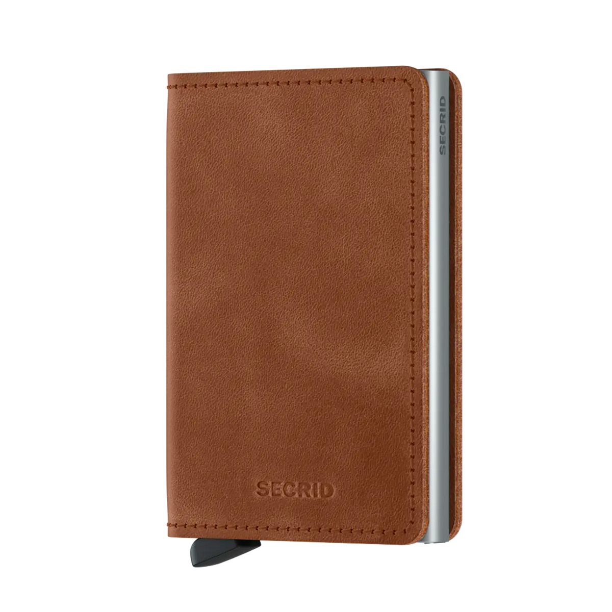 Secrid Wallets Slimwallet Vintage 10 cm - Cognac-Silver