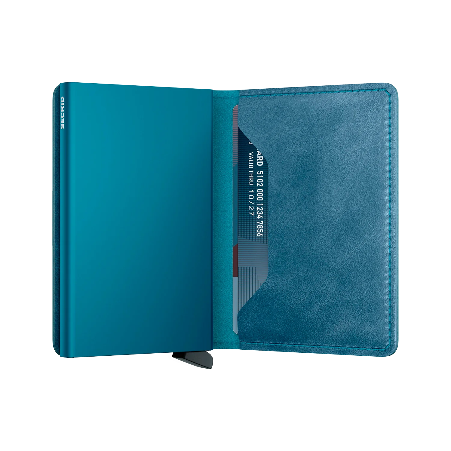 Secrid Wallets Slimwallet Vintage 10 cm - Teal