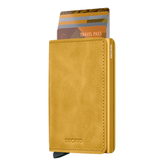 Secrid Wallets Slimwallet Vintage 10 cm - Yellow