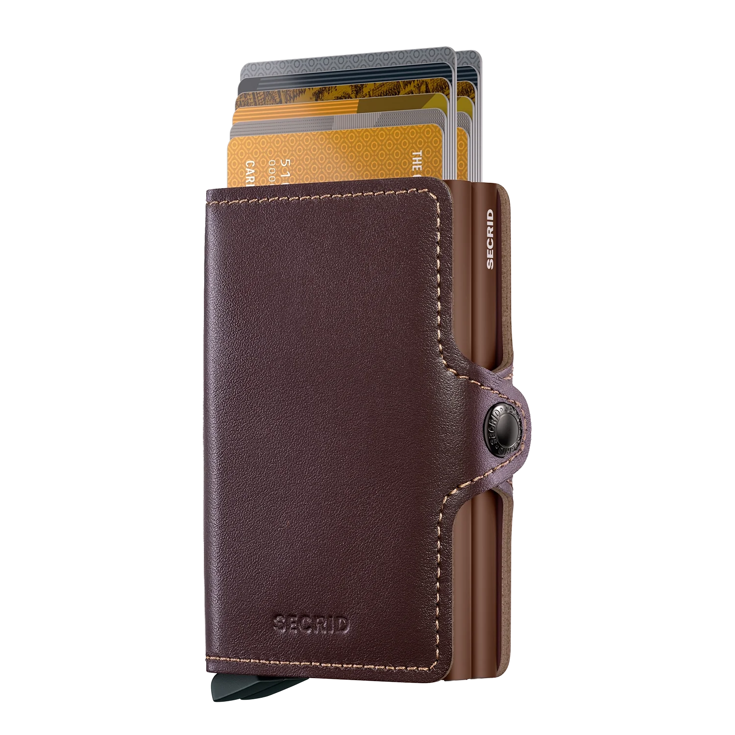 Secrid Wallets Twinwallet Original 10 cm - Chocolate